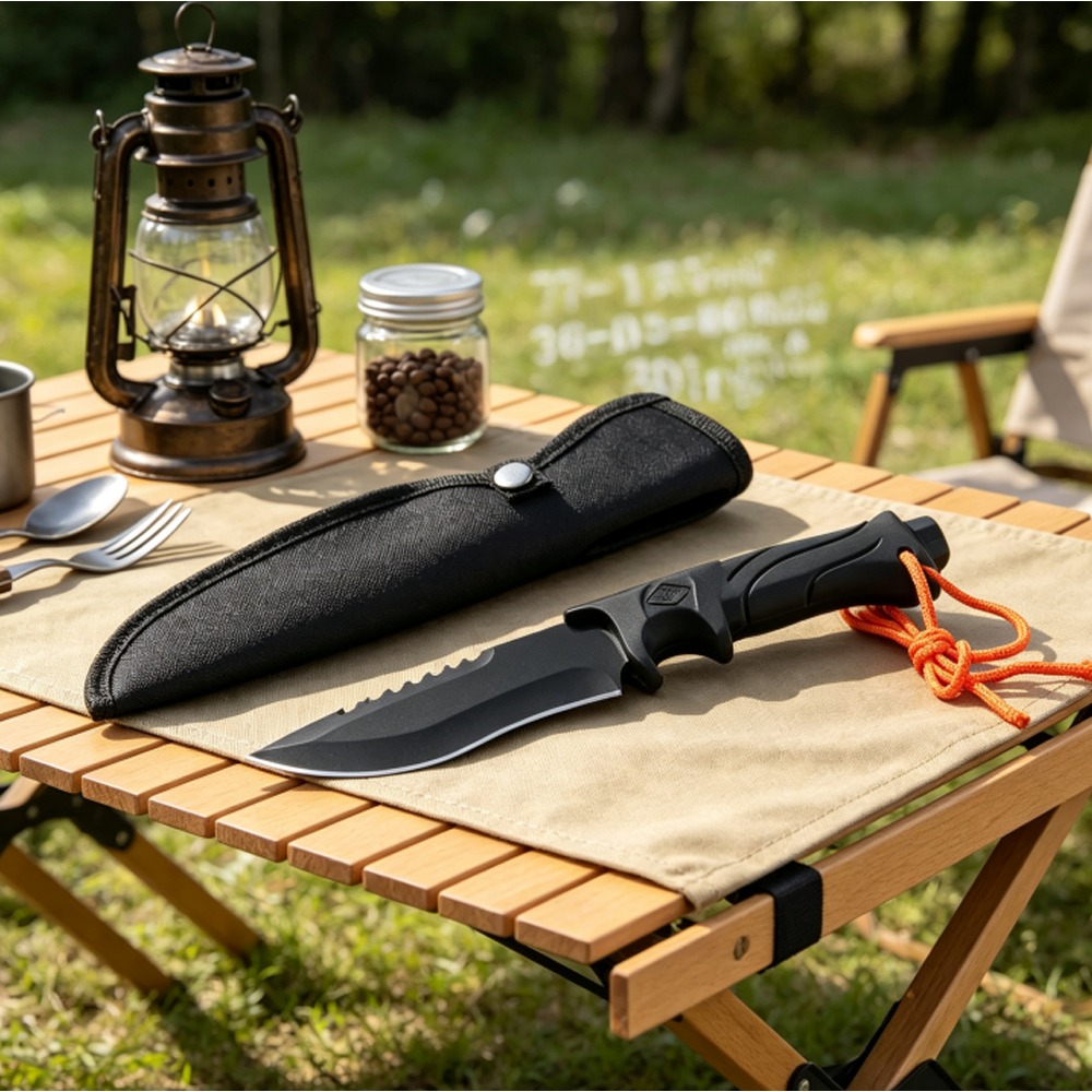 Edc Fixed Blade Deep Carry - Coltello da Sopravvivenza Multiuso EDC a