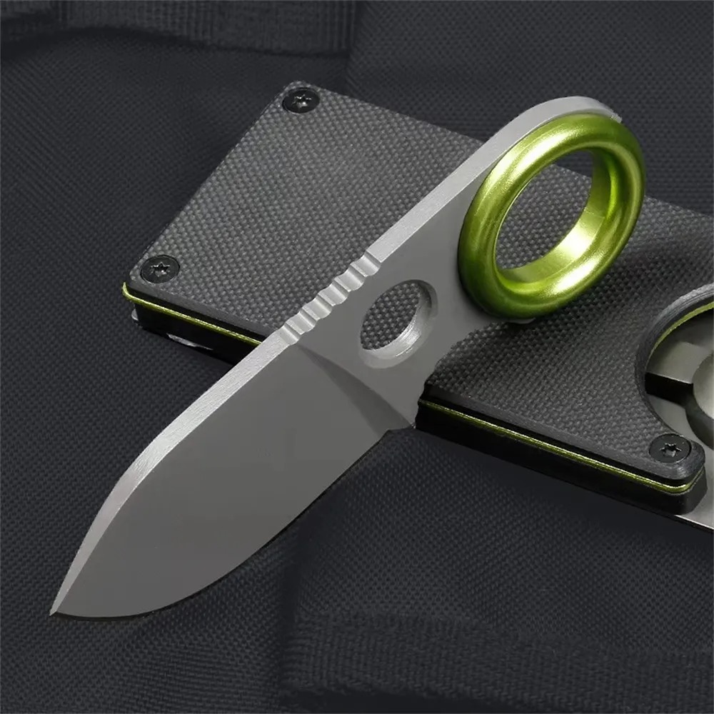 Edc Carry Fixed Blade - Mini Coltello a Lama Fissa in