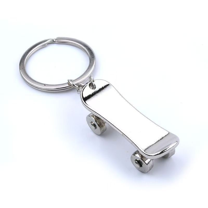 Edc Carry Kit - Portachiavi Creativo a Forma di Skateboard