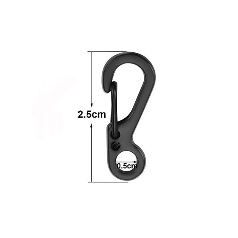 10 Pz/lotto Mini Moschettone P - Edc Carry Kit recensione e prezzo
