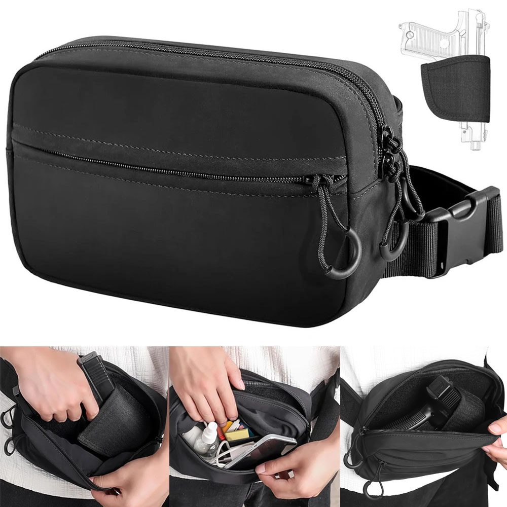 Borsa per pistola da trasporto - Edc Concealed Carry Fanny Pack recensione e prezzo