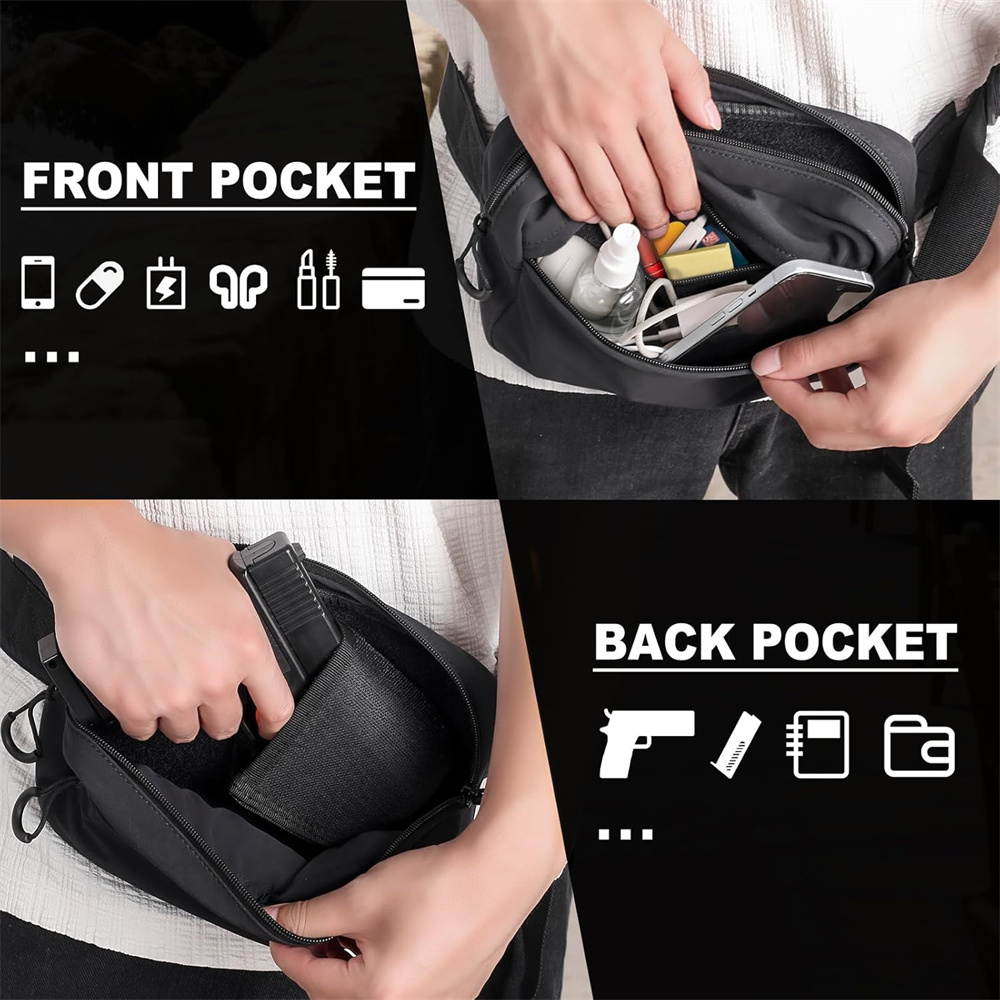 Borsa per pistola da trasporto - Edc Concealed Carry Fanny Pack recensione e prezzo