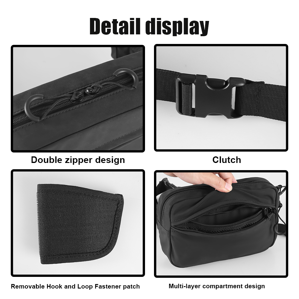 Borsa a tracolla tattica per t - Edc Concealed Carry Fanny Pack recensione e prezzo