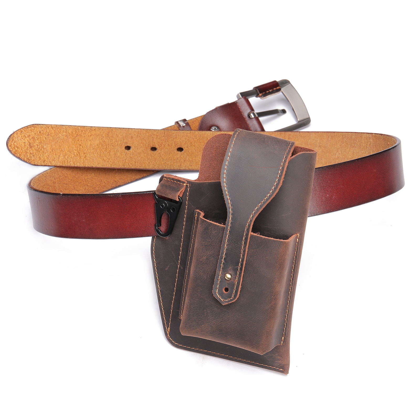 Fondina per telefono in pelle  - Edc Carry For Men recensione e prezzo