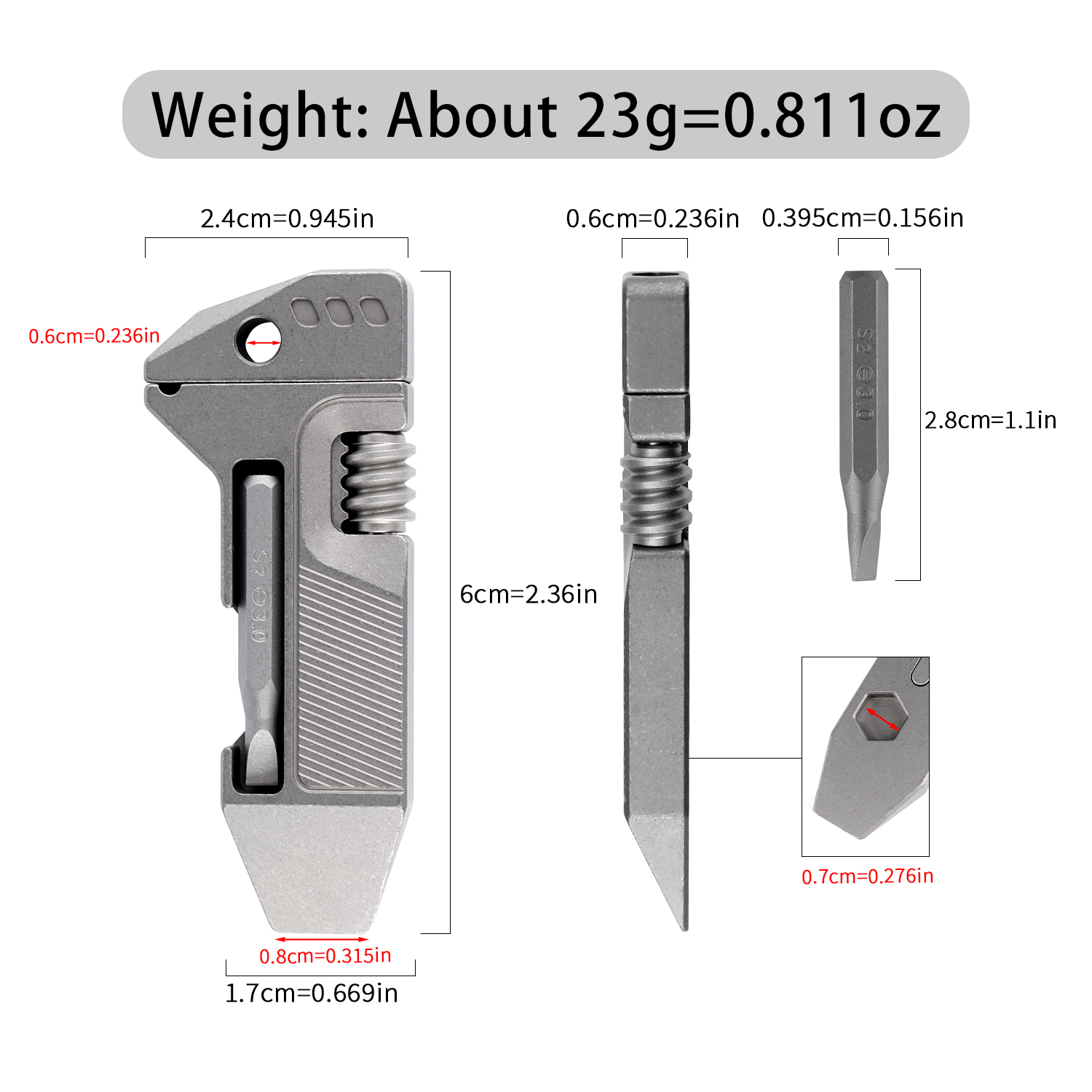 Mini Utensile Multifunzione in - Edc Gear Every Day Carry recensione e prezzo